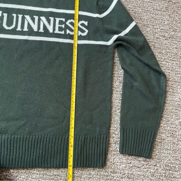 Guinness Green and White Crewneck Sweater Unisex - Picture 6 of 8